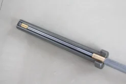 Muscle Power Olympische Crossfit Bar - Zwart/Chroom - 220 cm