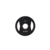 Muscle Power Olympische Halterschijf met Handgrepen - Rubber - 2,5 kg