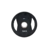 Muscle Power Olympische Halterschijf met Handgrepen - Rubber - 5 kg