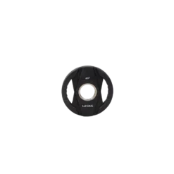 Muscle Power Olympische Halterschijf met Handgrepen - Rubber - 1,25 kg