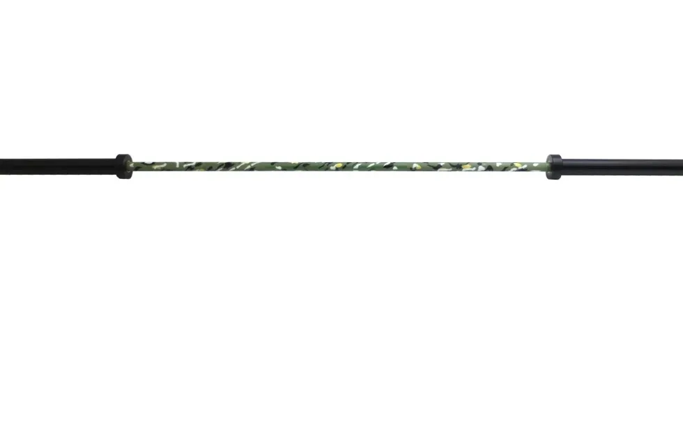 Muscle Power Olympische Halterstang met Camouflage Coating - 20 kg