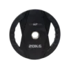 Muscle Power Olympische Halterschijf met Handgrepen - Rubber - 20 kg