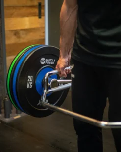Muscle Power Olympische Hex Bar - Shrug Bar - Trap Bar - 160 cm