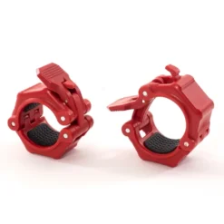 Muscle Power Olympische Quick Lock Collar Set - Rood