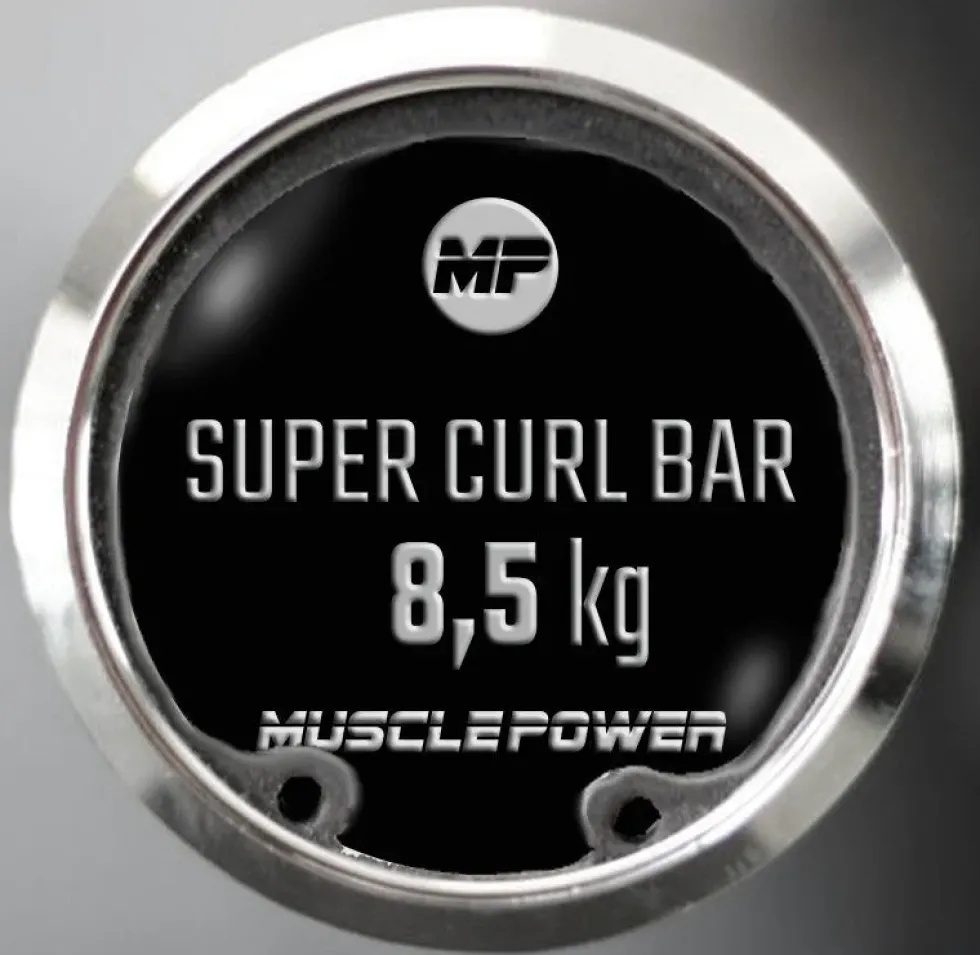 Muscle Power Olympische Super Curl Bar