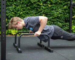 Muscle Power Parallettes Set - Zwart