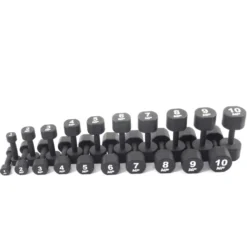 Muscle Power PU Dumbbell Set - 2 x 1 t/m 10 kg