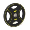 Muscle Power PU 4-Grip Halterschijf - 50 mm - 15 kg