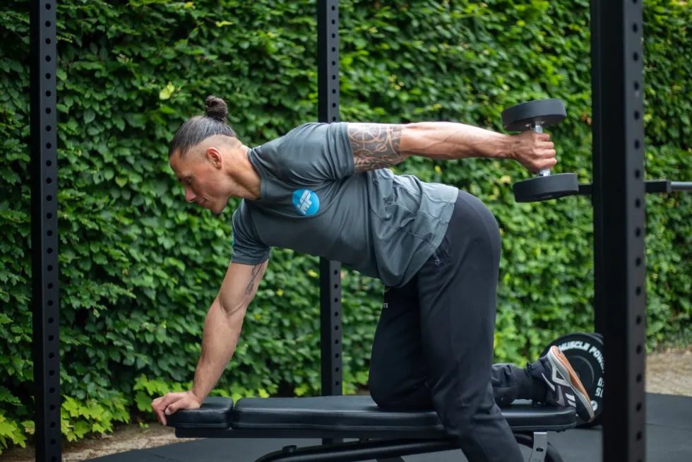Muscle Power Ronde Dumbbell - Per Stuk