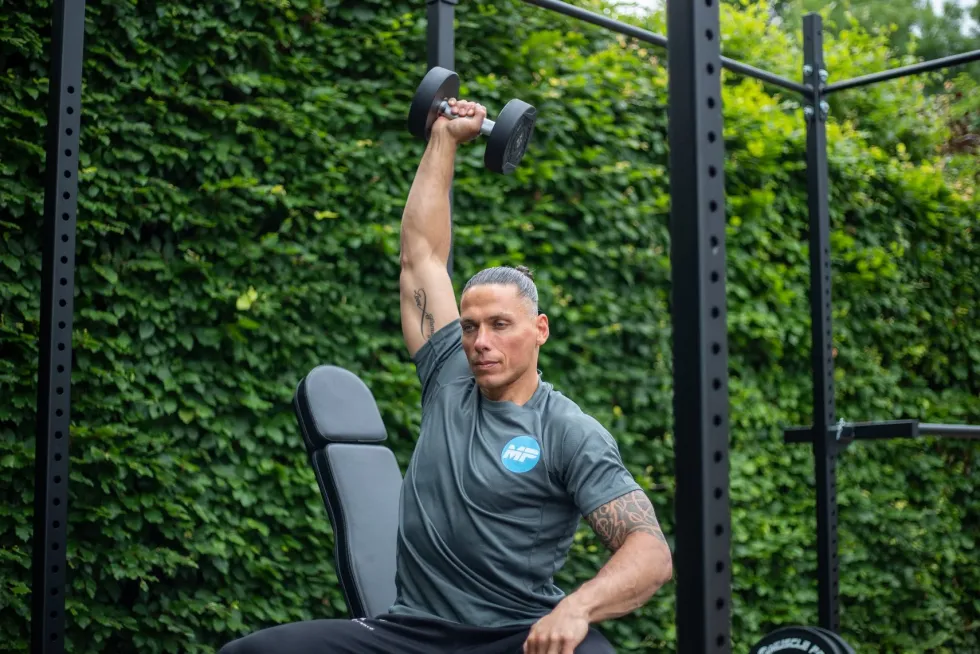 Muscle Power Ronde Dumbbell - Per Stuk