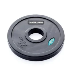 Muscle Power Rubber Halterschijf (50 mm)