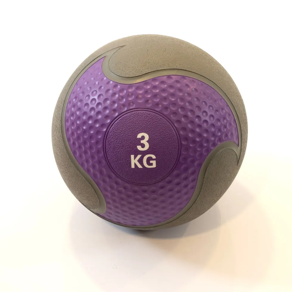 Muscle Power Rubber Medicijnbal - 3 kg