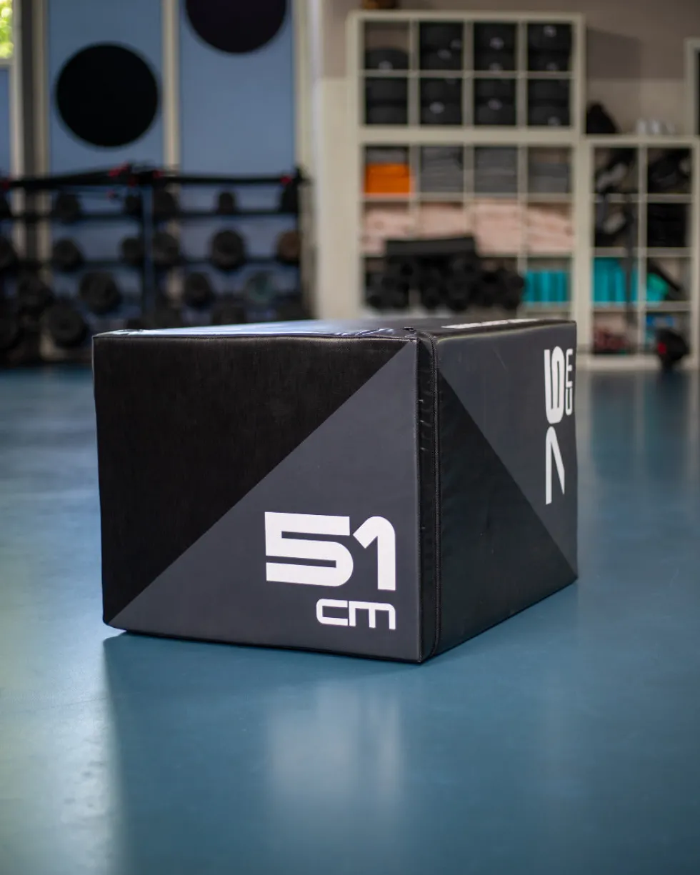 Muscle Power Soft Plyo Box - Zwart