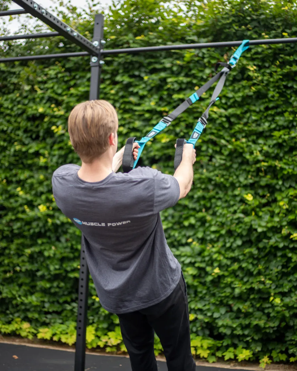 Muscle Power Suspension Trainer - Blauw/Zwart