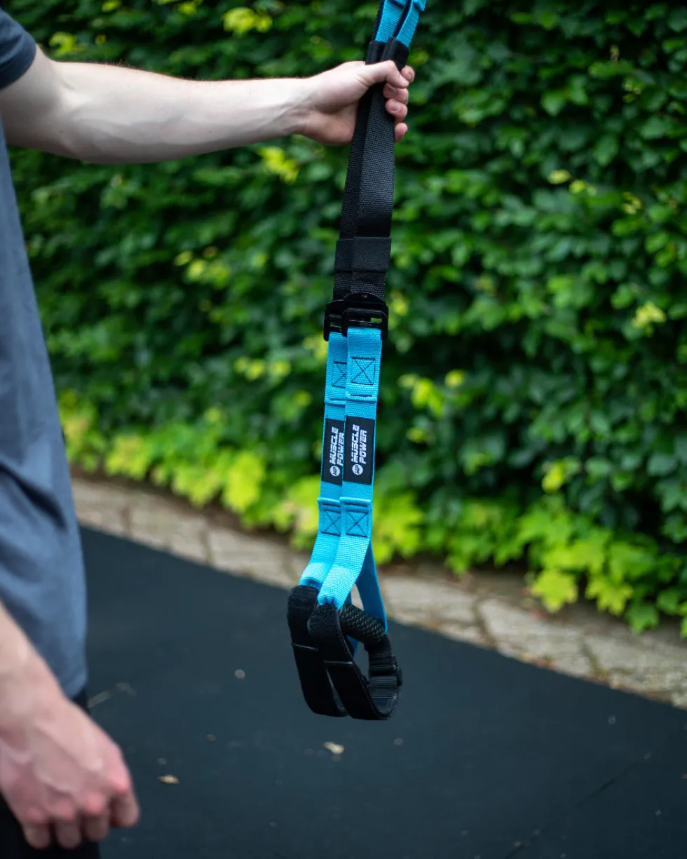 Muscle Power Suspension Trainer - Blauw/Zwart