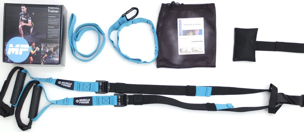 Muscle Power Suspension Trainer - Blauw/Zwart