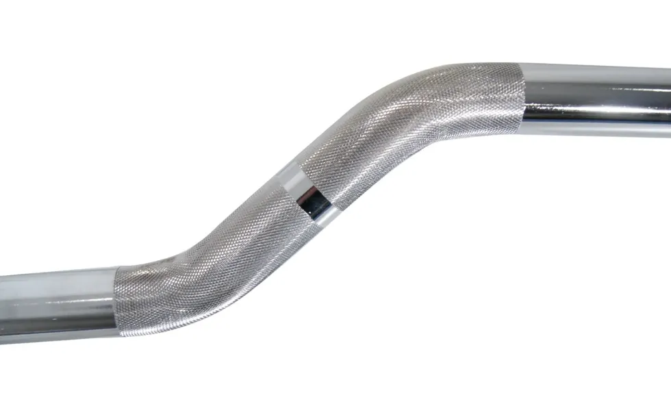 Muscle Power Vaste Curl Halterstang Rubber - 20 kg