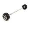 Muscle Power Vaste Halterstang Rubber - 25 kg