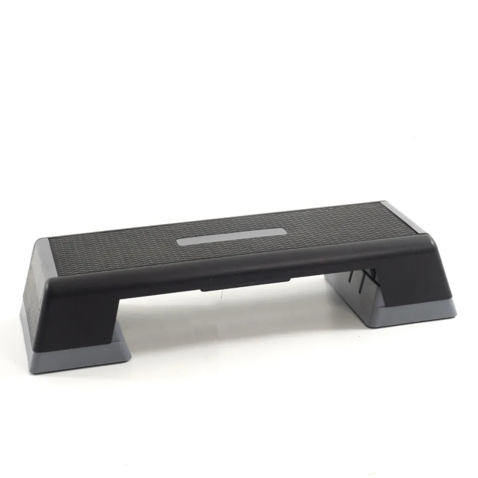 Muscle Power Verstelbare Aerobic Step - Monoblok XXL - Zwart/Grijs