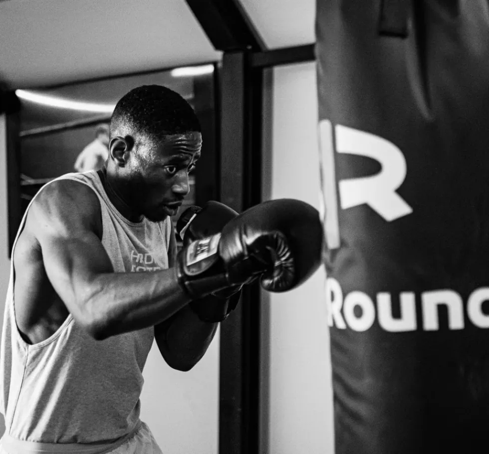 NextRound Smart Boxing Bag Inclusief Tablet Interface