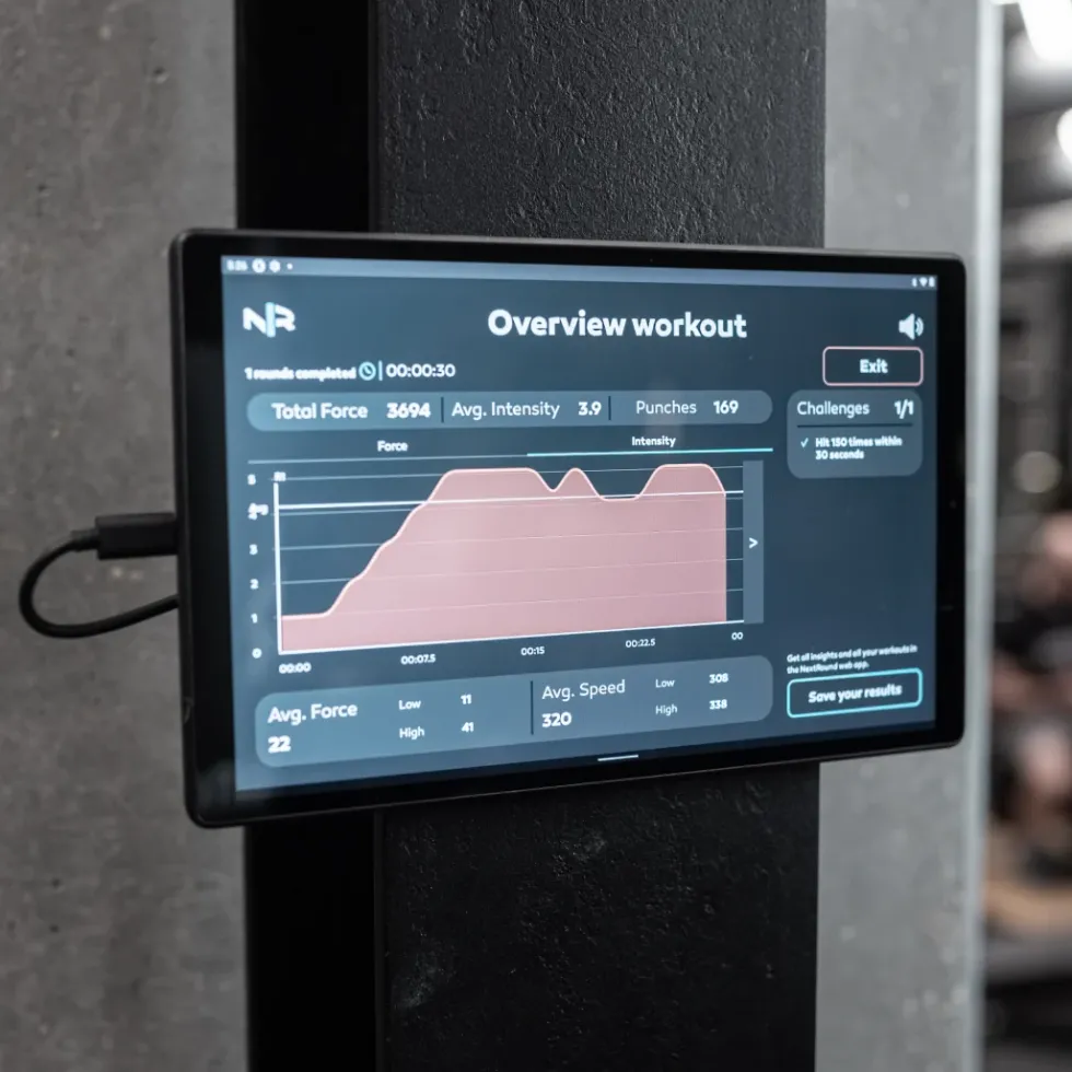 NextRound Smart Boxing Bag - Slimme Bokszak