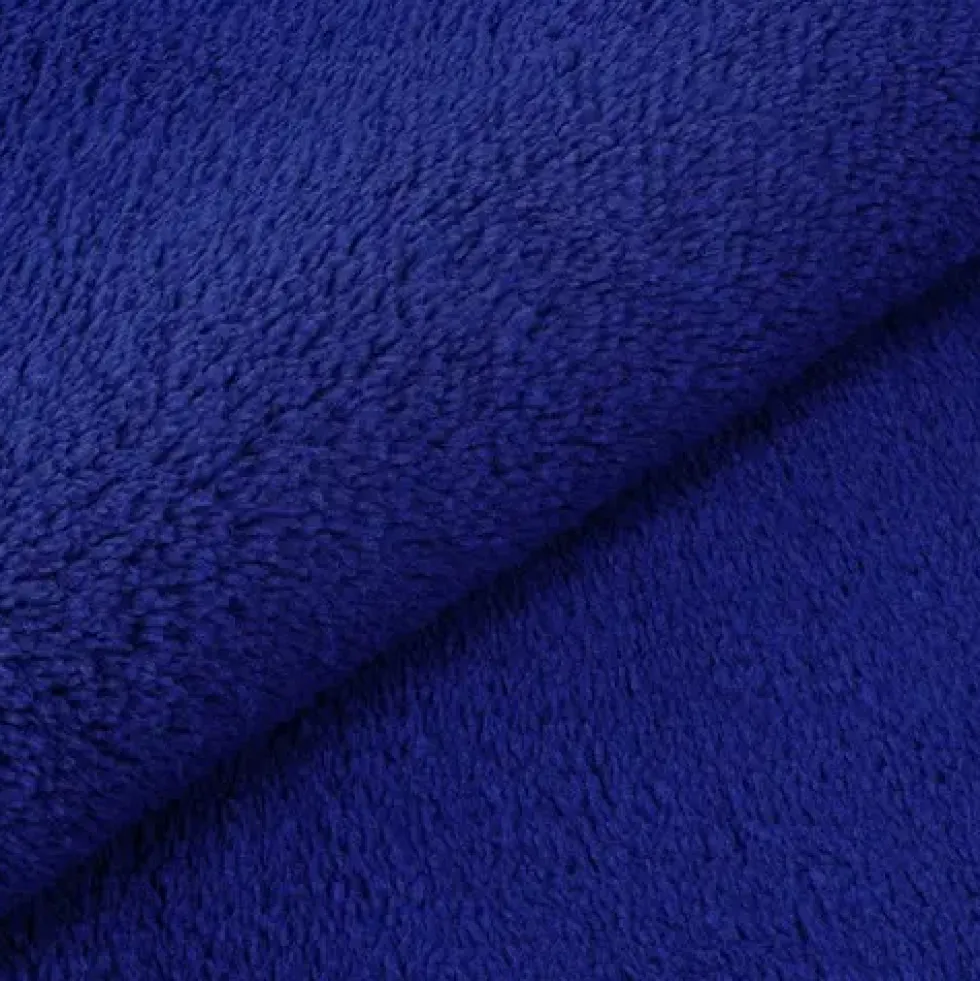 NILS Aqua Microvezel Badstof Handdoek - Donkerblauw - 160 x 80 cm