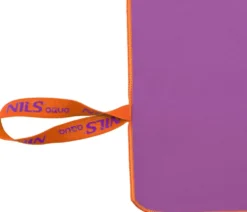 NILS Aqua Microvezel Handdoek - Paars - 180 x 100 cm
