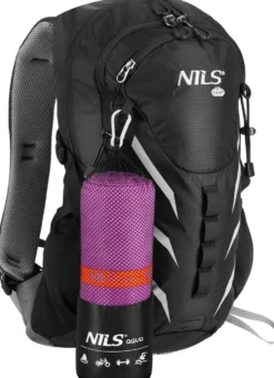 NILS Aqua Microvezel Handdoek - Paars - 180 x 100 cm