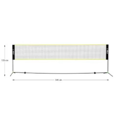 NILS Badmintonnet 500 cm - Full Cover