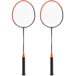 NILS Badminton Set - 2 Rackets en Opberghoes