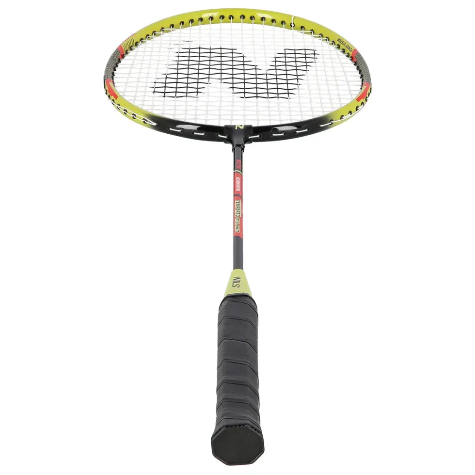 NILS Badminton Set - 2 Rackets en Opberghoes
