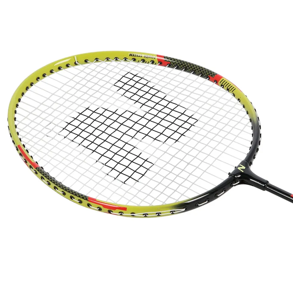 NILS Badminton Set - 2 Rackets en Opberghoes