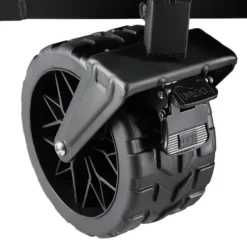 NILS Camp Opvouwbare Bolderkar - Zwart - 160L
