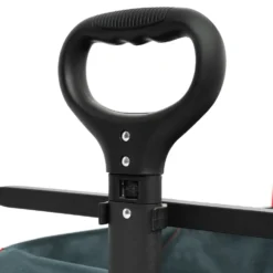 NILS Camp Opvouwbare Bolderkar - Antraciet - 160L
