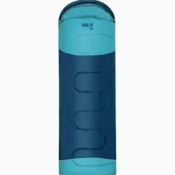 NILS Camp Slaapzak - Blauw/Lichtblauw - Maat L