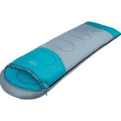 NILS Camp Slaapzak - Grijs/Blauw- Maat M
