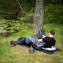 NILS Camp Ultra Light Slaapzak - 710 gr - Zwart
