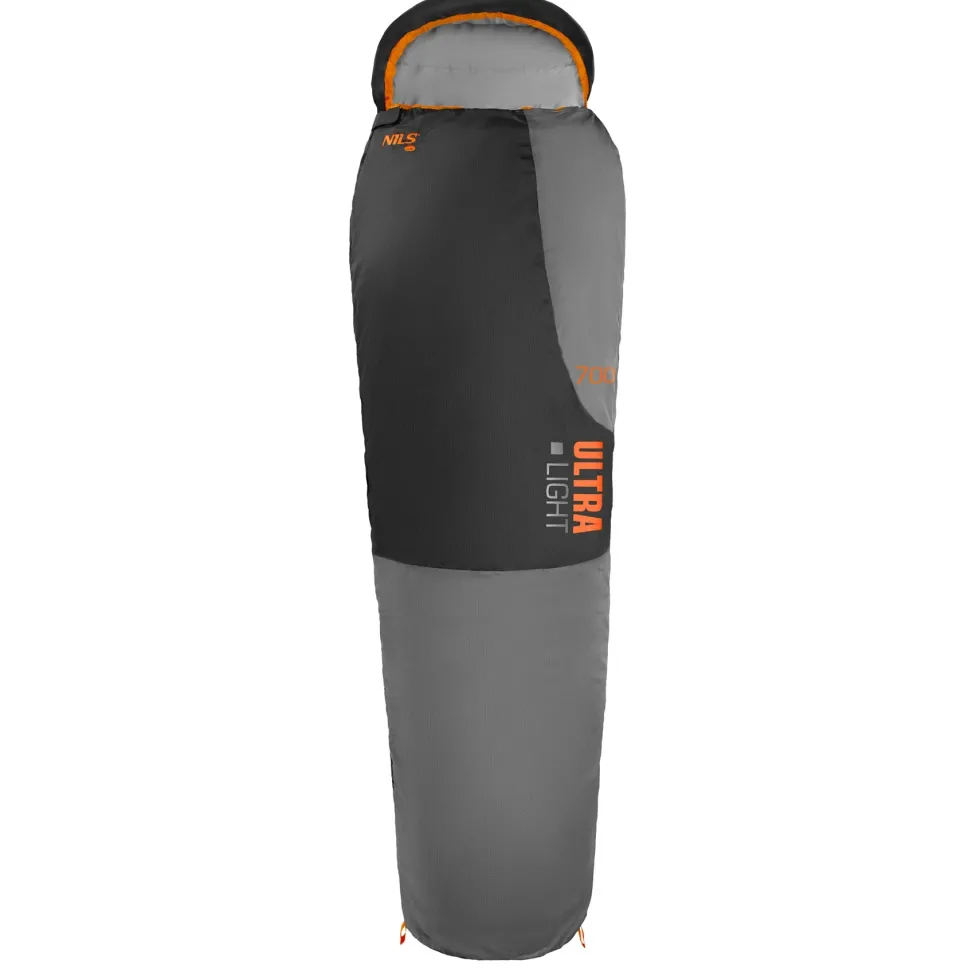 NILS Camp Ultra Light Slaapzak - 710 gr - Grijs