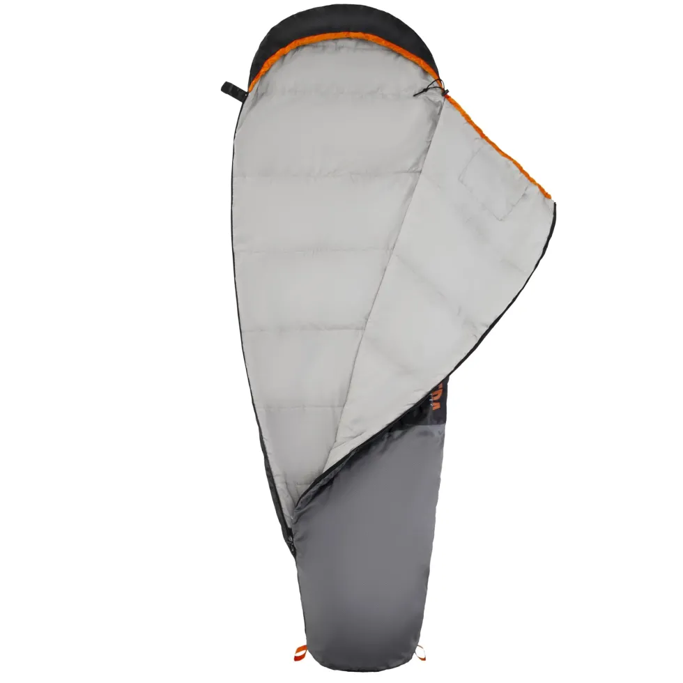 NILS Camp Ultra Light Slaapzak - 710 gr - Grijs