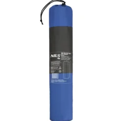 NILS Camp Zelfopblazende Slaapmat met Kussen - Blauw/Grijs