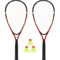 NILS Crossminton Set - Complete Set - Rood
