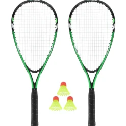 NILS Crossminton Set - Complete Set - Groen