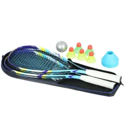 NILS Crossminton Set - Complete Set - Blauw