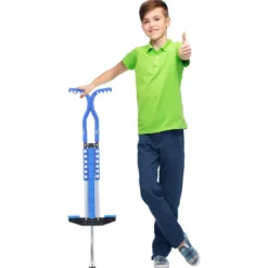 NILS Fun Jump Stick - Springstok - Blauw