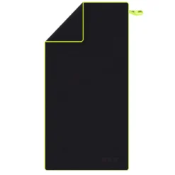 NILS Microvezel Handdoek - Zwart - 140 x 70 cm