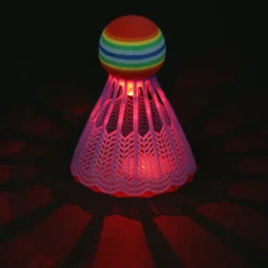 NILS Nylon Shuttles met LED - Lichtblauw - 3 Stuks