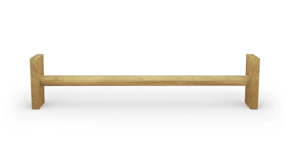 Nohrd WallBar Verhoging - 21,5 cm - Eiken