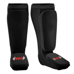 NRG Fitness SIBB Scheenbeschermers Shin & Instep - Zwart