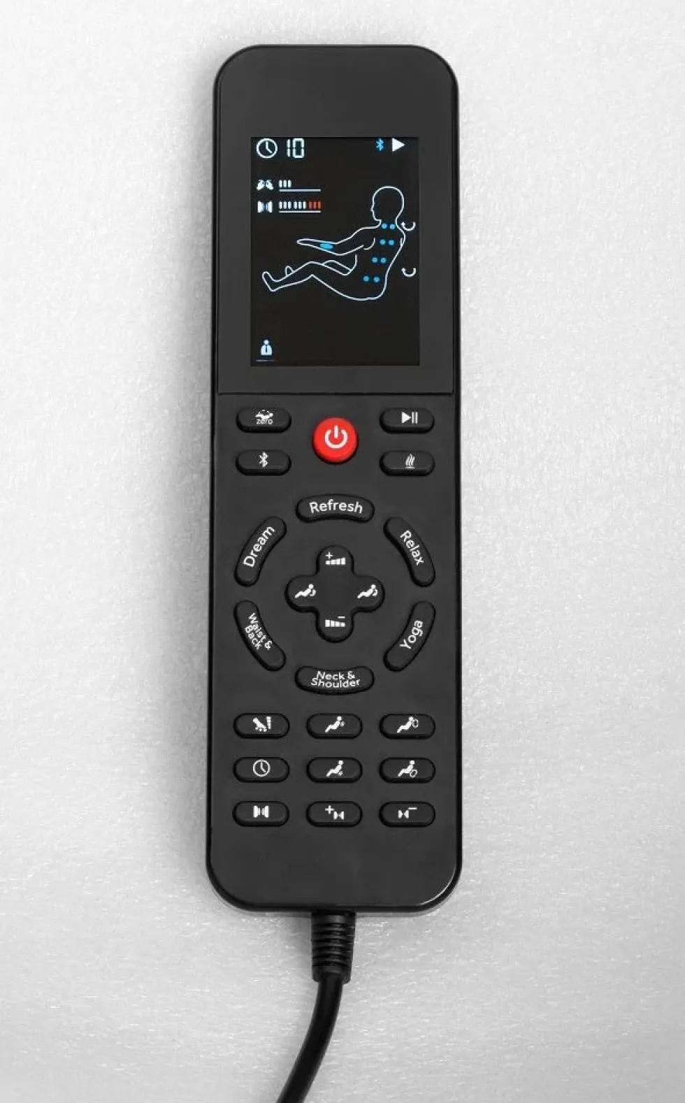 NRG Wellness Massagestoel Deluxe - Zwart