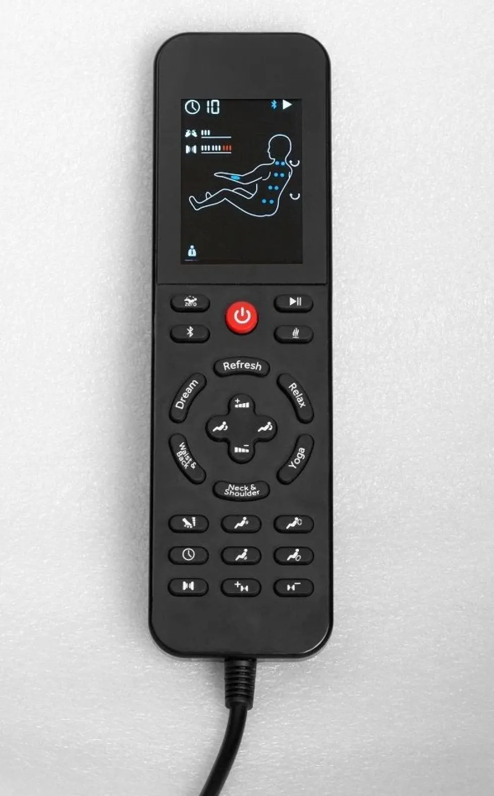 NRG Wellness Massagestoel Deluxe - Wit